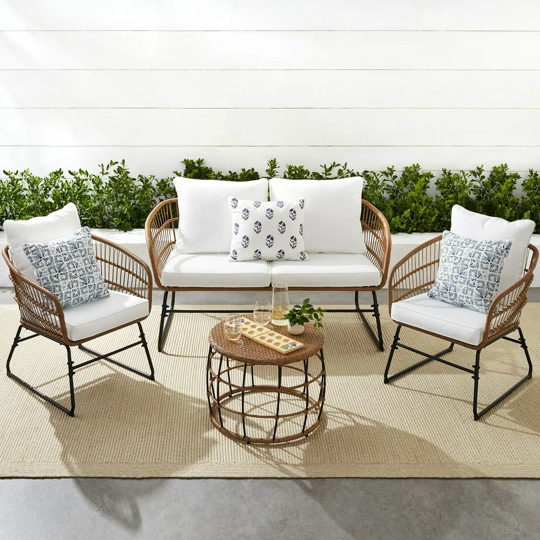 Conjunto de Exterior Mónaco 4 Piezas