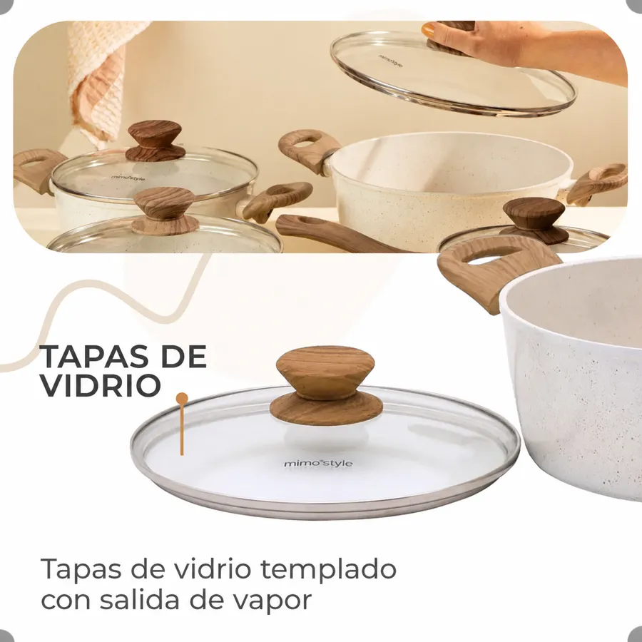 Set de Ollas Antiadherentes Colinox Style - detalle 10