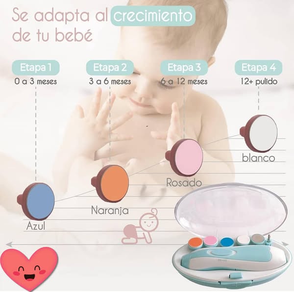 BabyNails®️ Limador de uñas eléctrico para bebes!