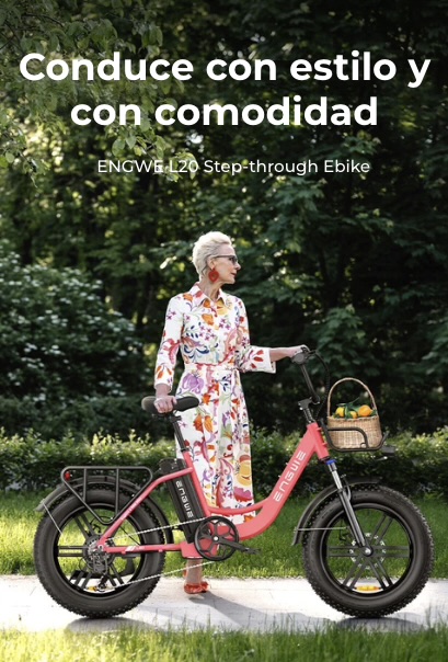 Bicicleta Eléctrica Urbana L20 - detalle 2