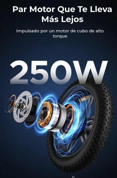 Bicicleta Eléctrica Urbana L20 - detalle 4