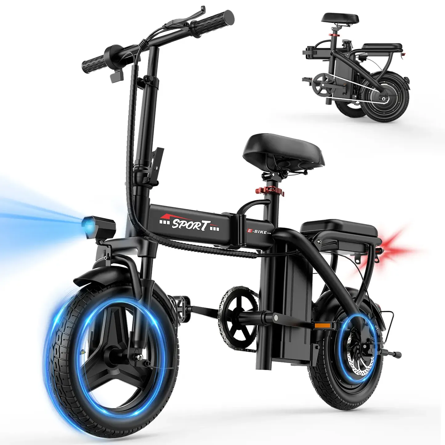 Bicicleta Eléctrica Plegable Z6