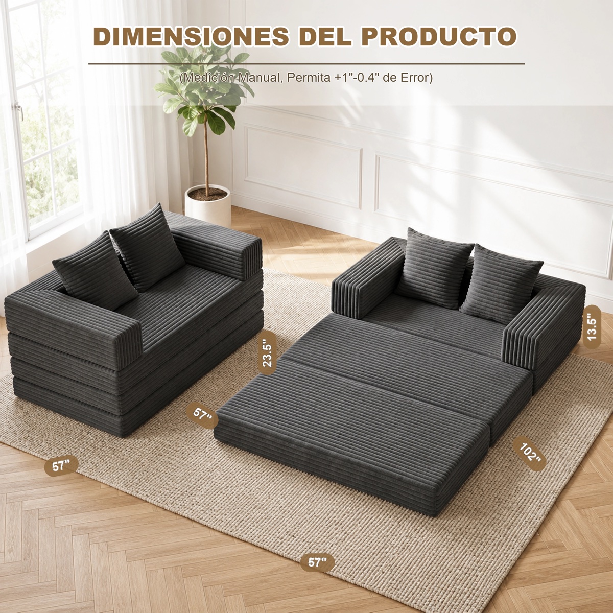 Sofá Plegable KIVENJAJA — imagen 2 de 6