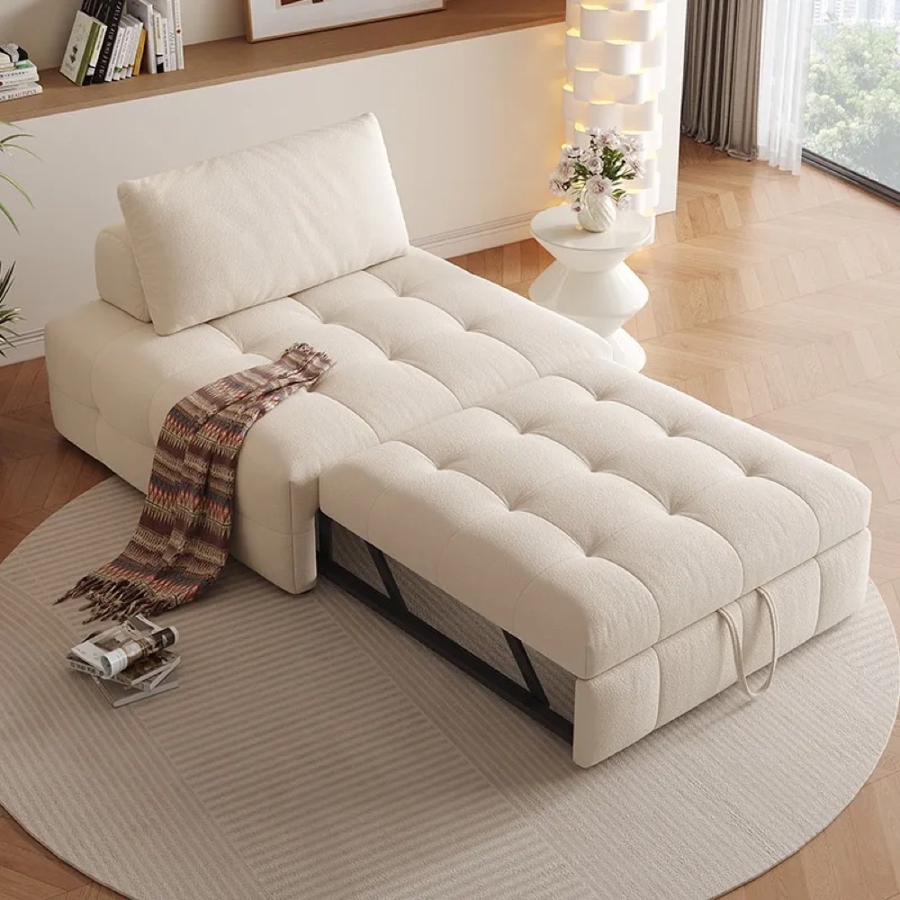Sofá Cama Convertible Nube c/ Baúl