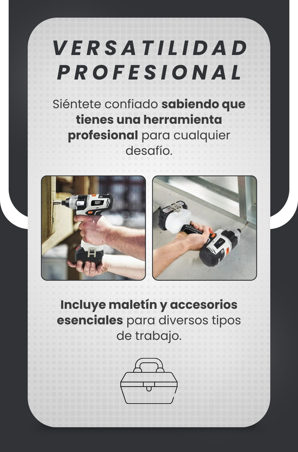 Taladro Multifuncional 10 en 1 - detalle 3